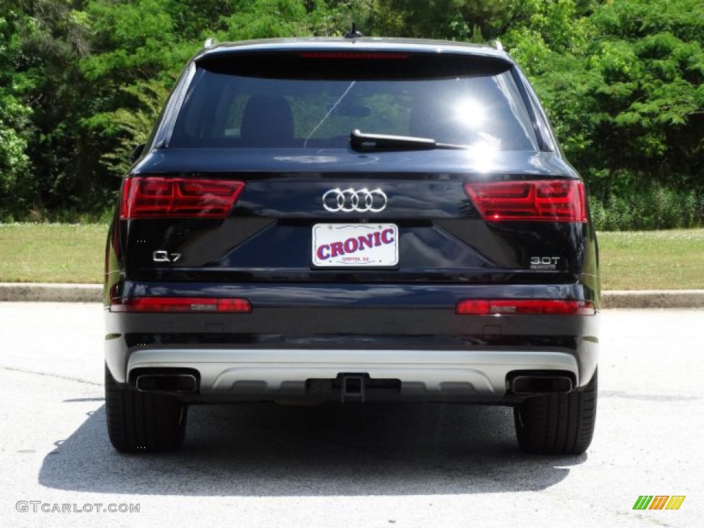 2017 Q7 3.0T quattro Premium Plus - Orca Black Metallic / Black photo #7