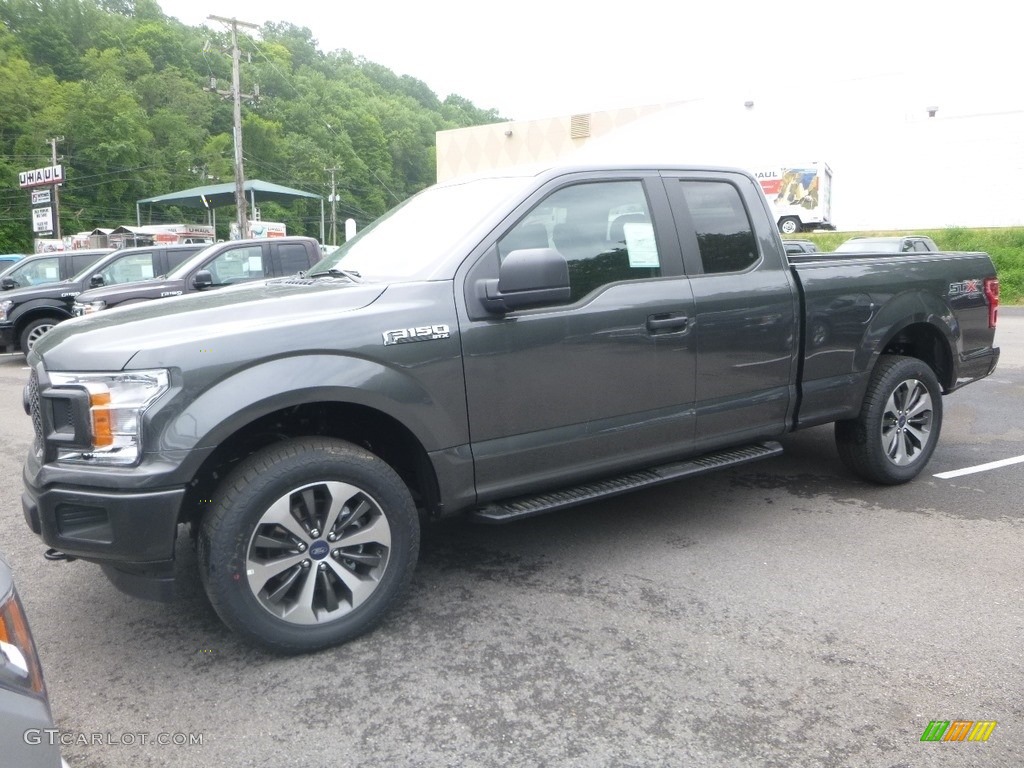 2019 F150 STX SuperCab 4x4 - Magnetic / Earth Gray photo #2