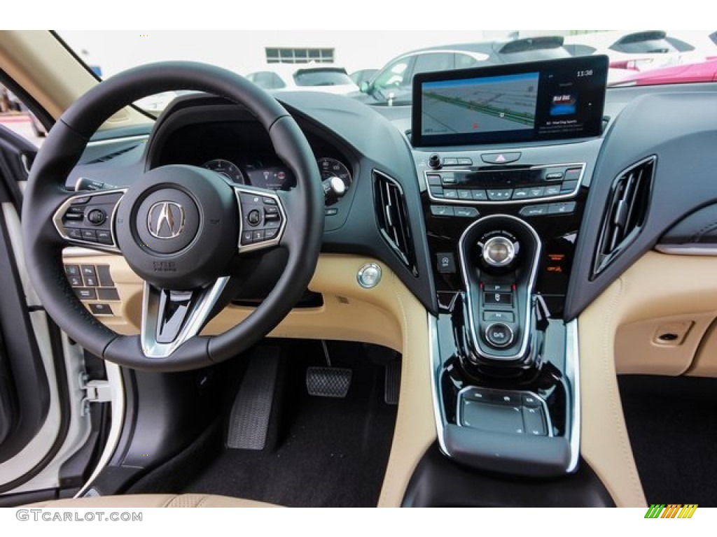 2020 Acura RDX Technology AWD Parchment Dashboard Photo #133524663