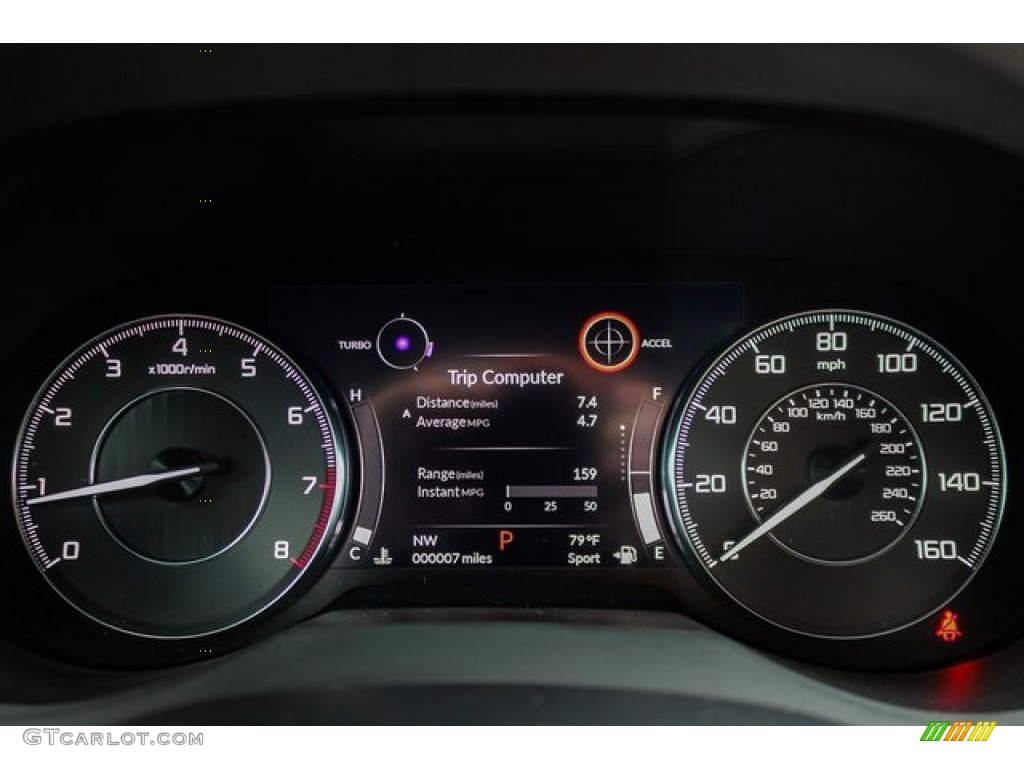 2020 Acura RDX Technology AWD Gauges Photo #133524723