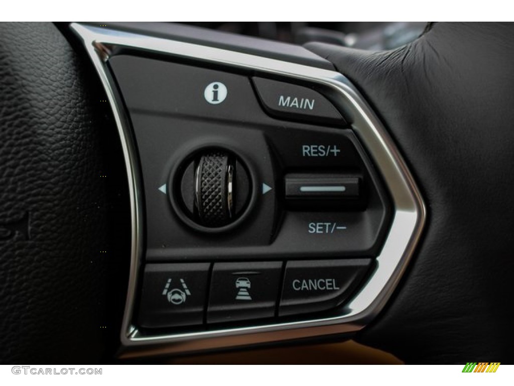 2020 Acura RDX Technology AWD Parchment Steering Wheel Photo #133524732