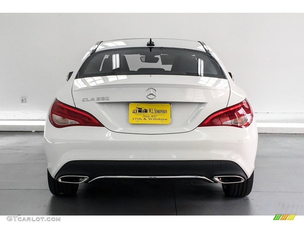 2019 CLA 250 Coupe - Polar White / Black photo #3