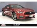 2017 Ruby Red Ford Mustang Ecoboost Coupe  photo #1