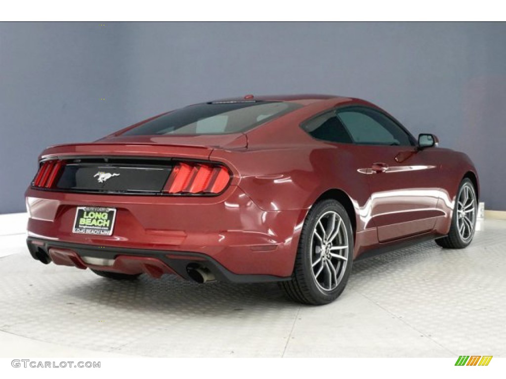 2017 Mustang Ecoboost Coupe - Ruby Red / Ebony photo #28