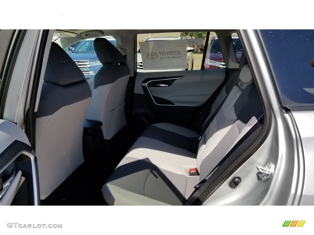 2019 RAV4 XLE AWD Hybrid - Silver Sky Metallic / Light Gray photo #3