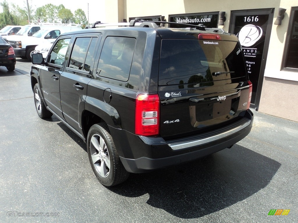 2016 Patriot High Altitude 4x4 - Black / Light Pebble Beige/Dark Slate Gray photo #3