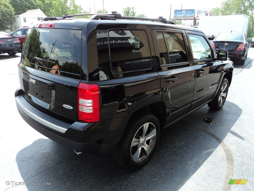 2016 Patriot High Altitude 4x4 - Black / Light Pebble Beige/Dark Slate Gray photo #4
