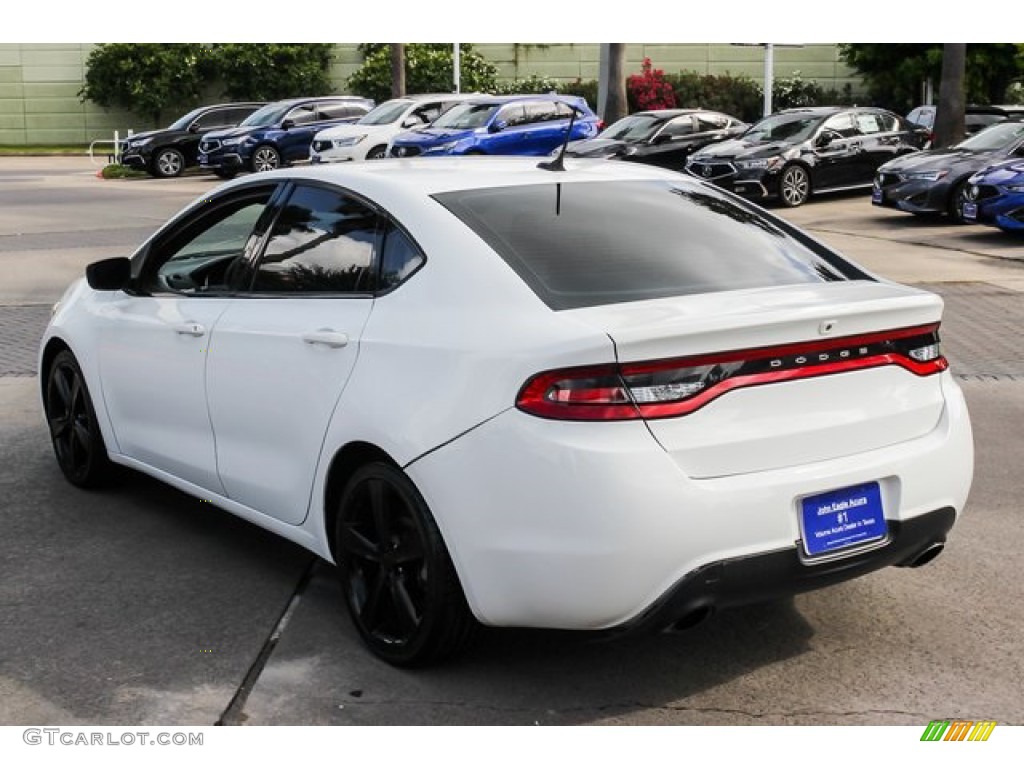 2015 Dart SXT - Bright White / Black/Light Tungsten Accent Stitching photo #5