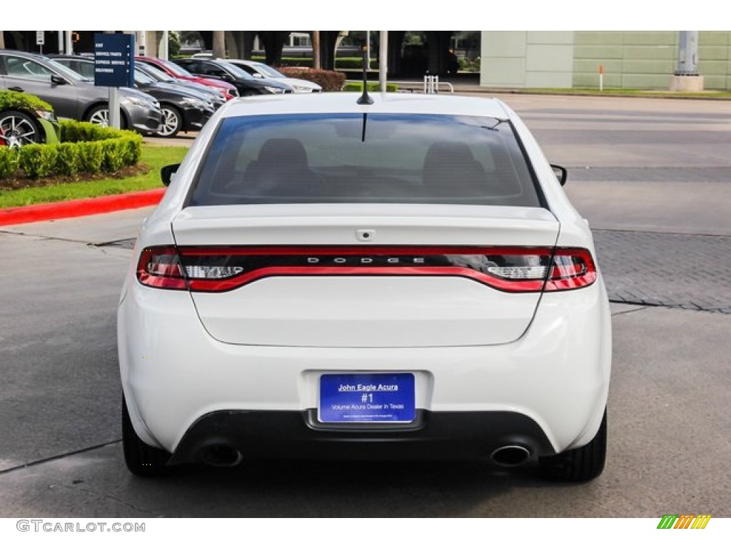 2015 Dart SXT - Bright White / Black/Light Tungsten Accent Stitching photo #6