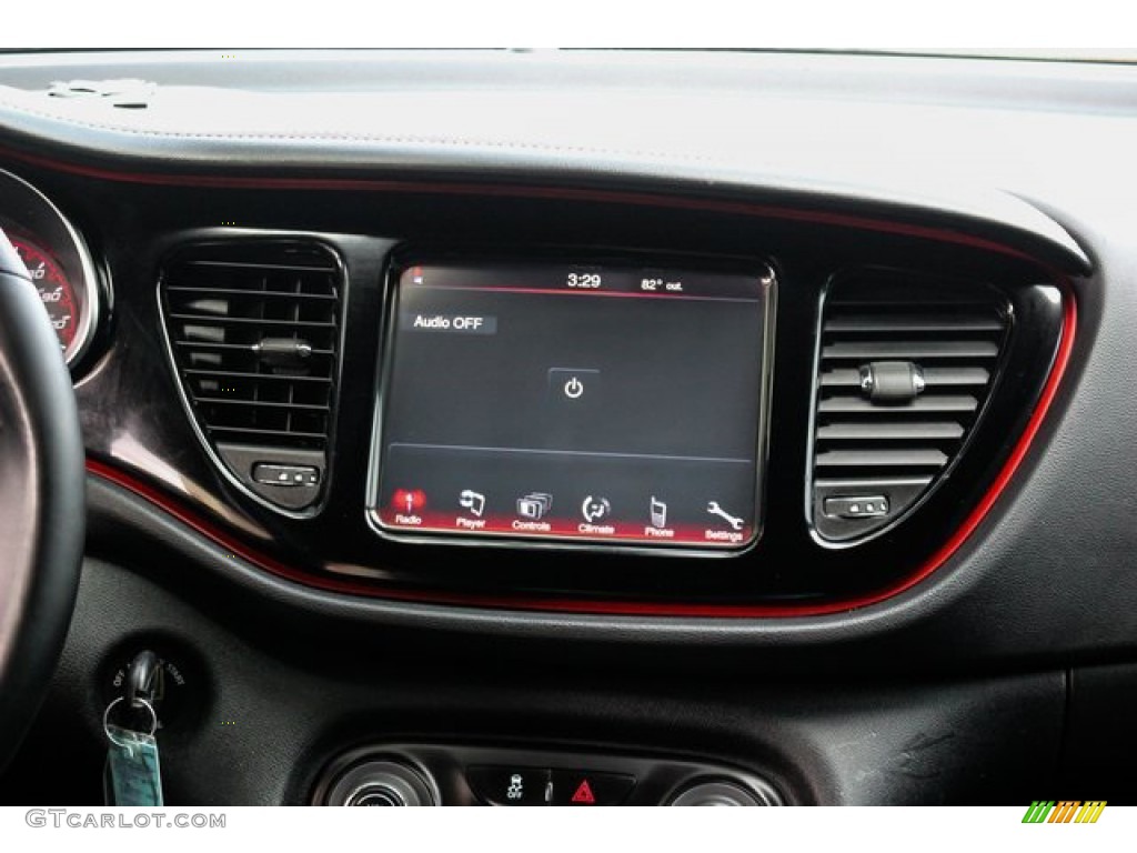 2015 Dart SXT - Bright White / Black/Light Tungsten Accent Stitching photo #27