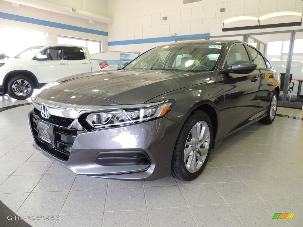 2019 Accord LX Sedan - Modern Steel Metallic / Gray photo #1