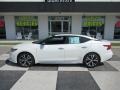 2018 Pearl White Nissan Maxima Platinum  photo #1