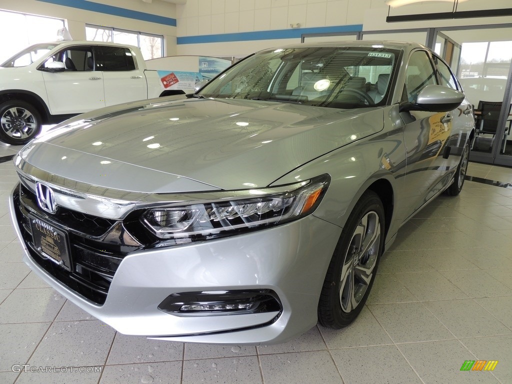 2019 Accord EX Sedan - Lunar Silver Metallic / Gray photo #1