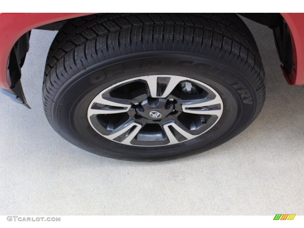 2019 Tacoma TRD Sport Double Cab - Barcelona Red Metallic / TRD Graphite photo #5