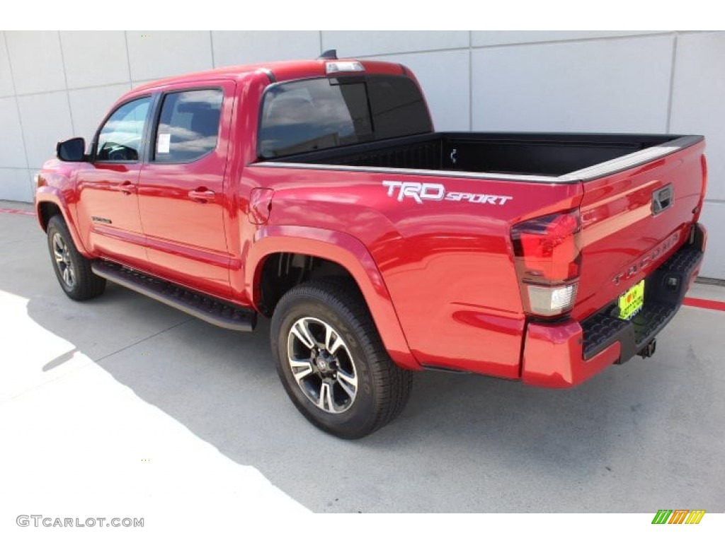 2019 Tacoma TRD Sport Double Cab - Barcelona Red Metallic / TRD Graphite photo #6