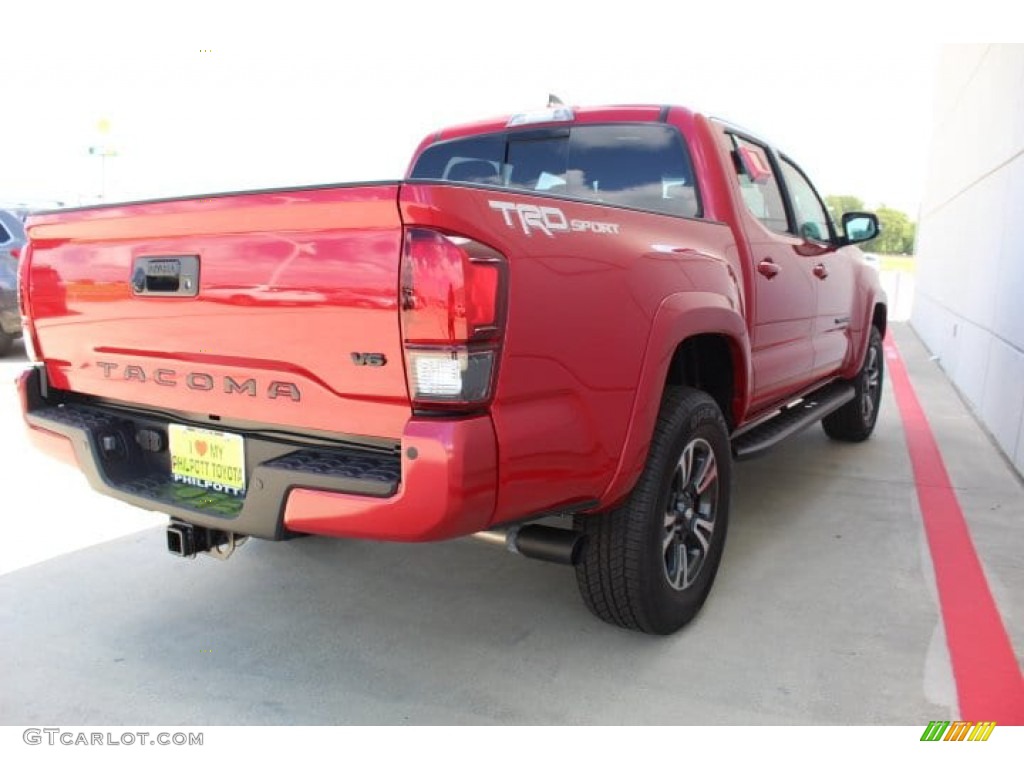 2019 Tacoma TRD Sport Double Cab - Barcelona Red Metallic / TRD Graphite photo #8