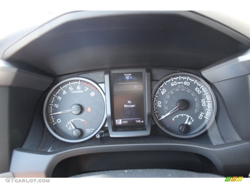 2019 Toyota Tacoma TRD Sport Double Cab Gauges Photo #133532068