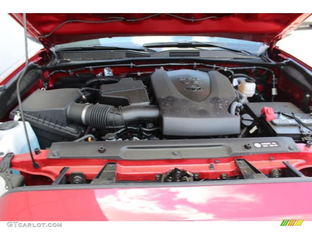 2019 Tacoma TRD Sport Double Cab - Barcelona Red Metallic / TRD Graphite photo #22