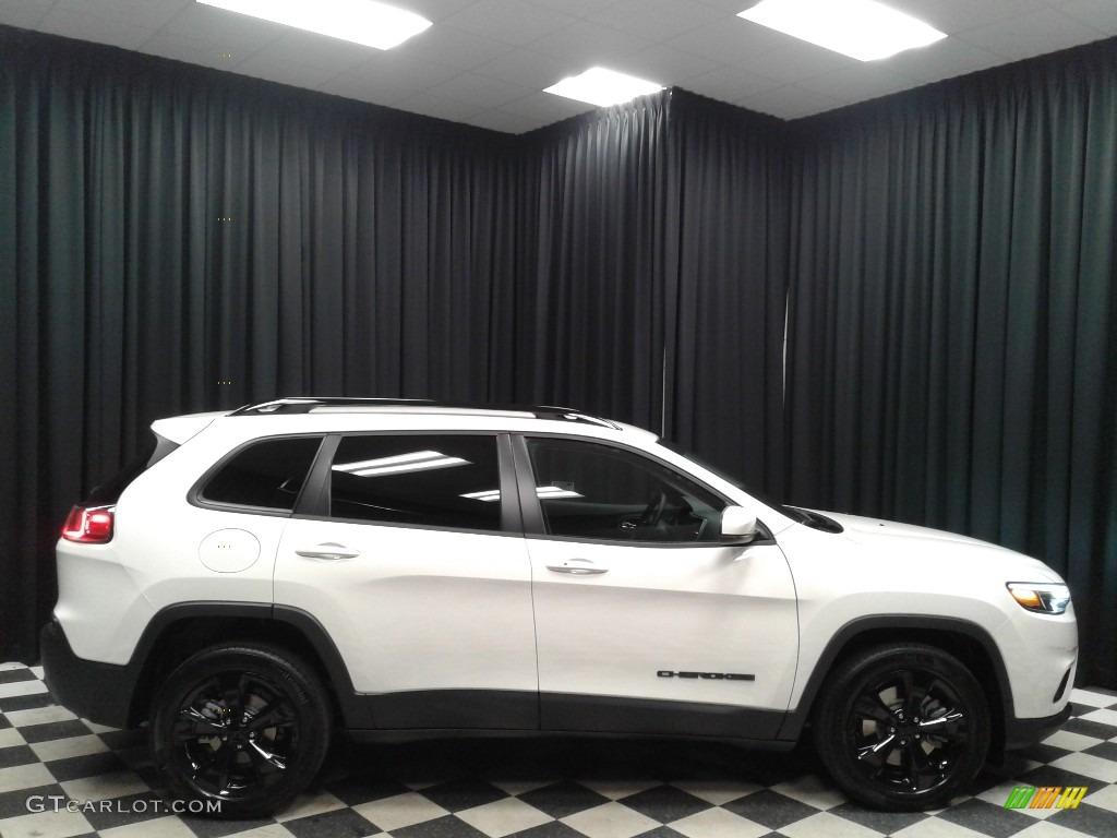 2019 Cherokee Latitude Plus - Pearl White / Black photo #5