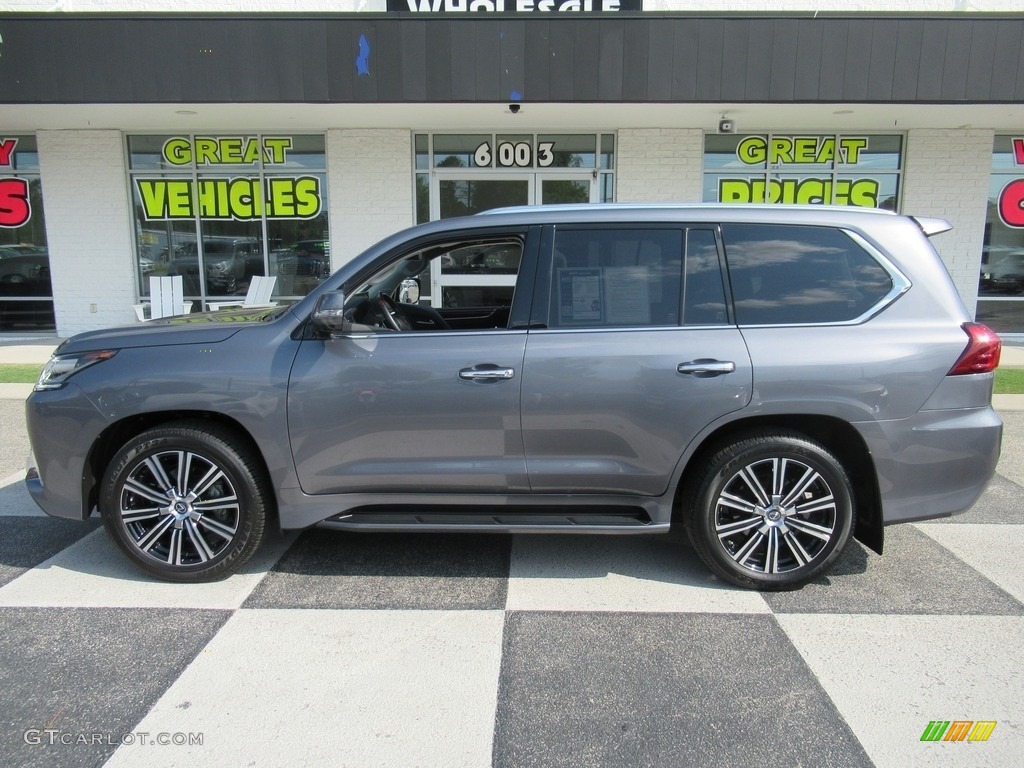2018 LX 570 - Nebula Gray Pearl / Black photo #1
