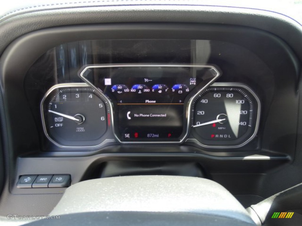 2019 GMC Sierra 1500 Denali Crew Cab 4WD Gauges Photo #133532800
