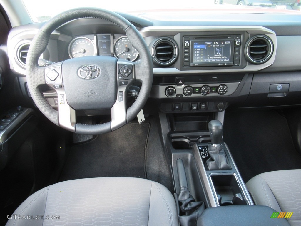 2019 Tacoma SR5 Double Cab 4x4 - Barcelona Red Metallic / TRD Graphite photo #14