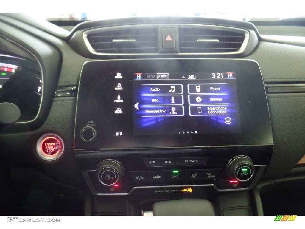 2019 CR-V EX-L AWD - Dark Olive Metallic / Black photo #11