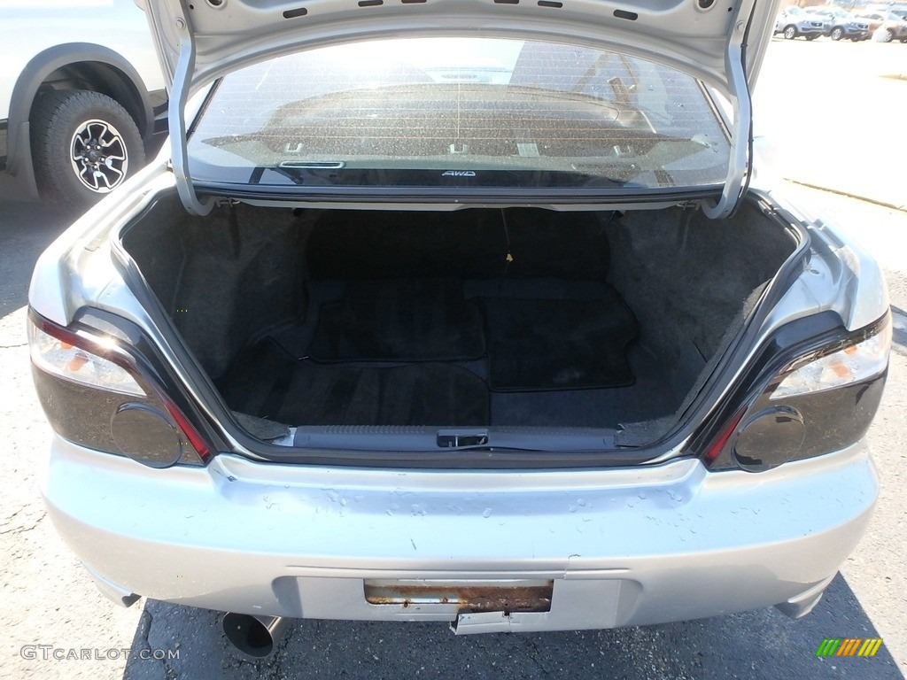 2004 Impreza WRX STi - Platinum Silver Metallic / Blue Ecsaine/Black photo #4