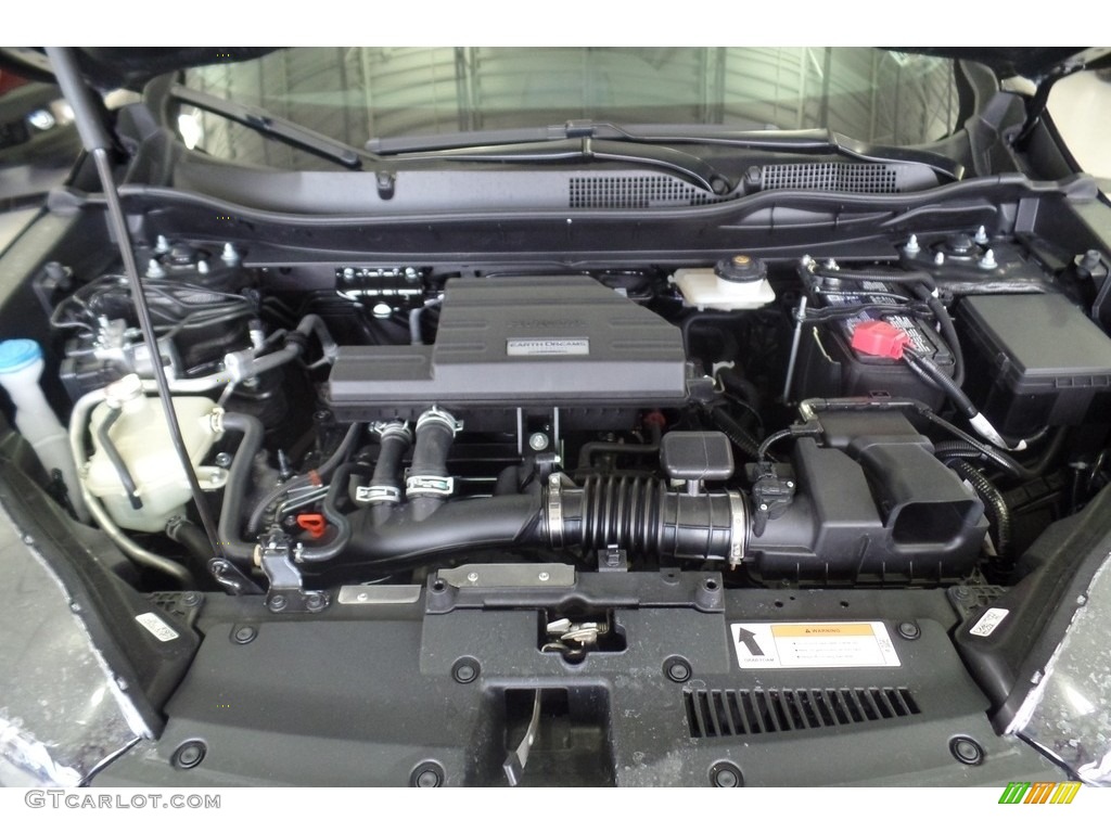 2019 CR-V EX-L AWD - Dark Olive Metallic / Black photo #16