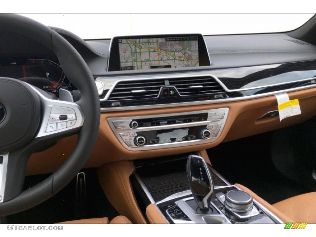 2020 7 Series 740i Sedan - Mineral White Metallic / Cognac photo #5