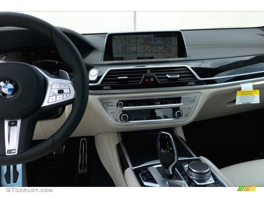2020 7 Series 740i Sedan - Alpine White / Ivory White/Black photo #5
