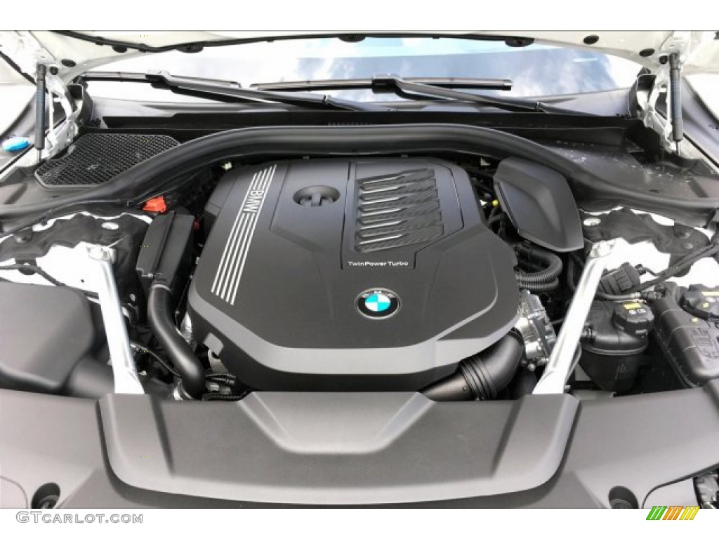 2020 7 Series 740i Sedan - Alpine White / Ivory White/Black photo #9