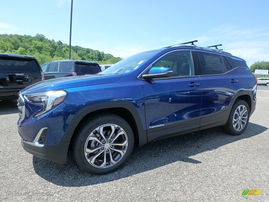 Blue Emerald Metallic GMC Terrain