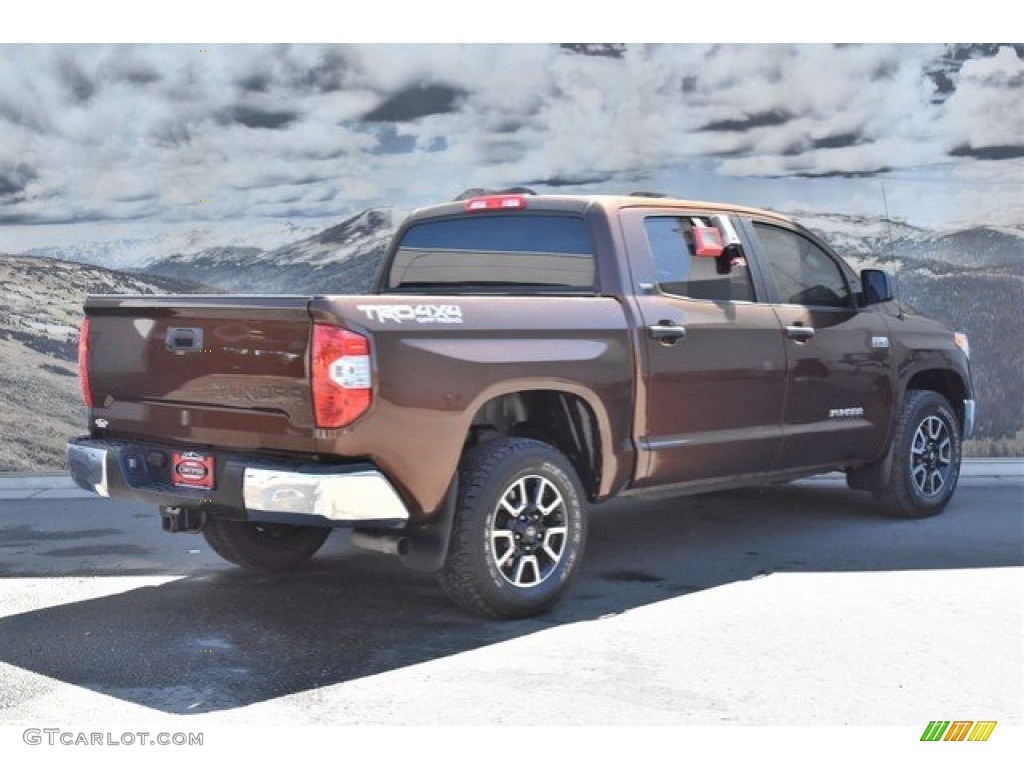 2016 Tundra SR5 CrewMax 4x4 - Sunset Bronze Mica / Black photo #3