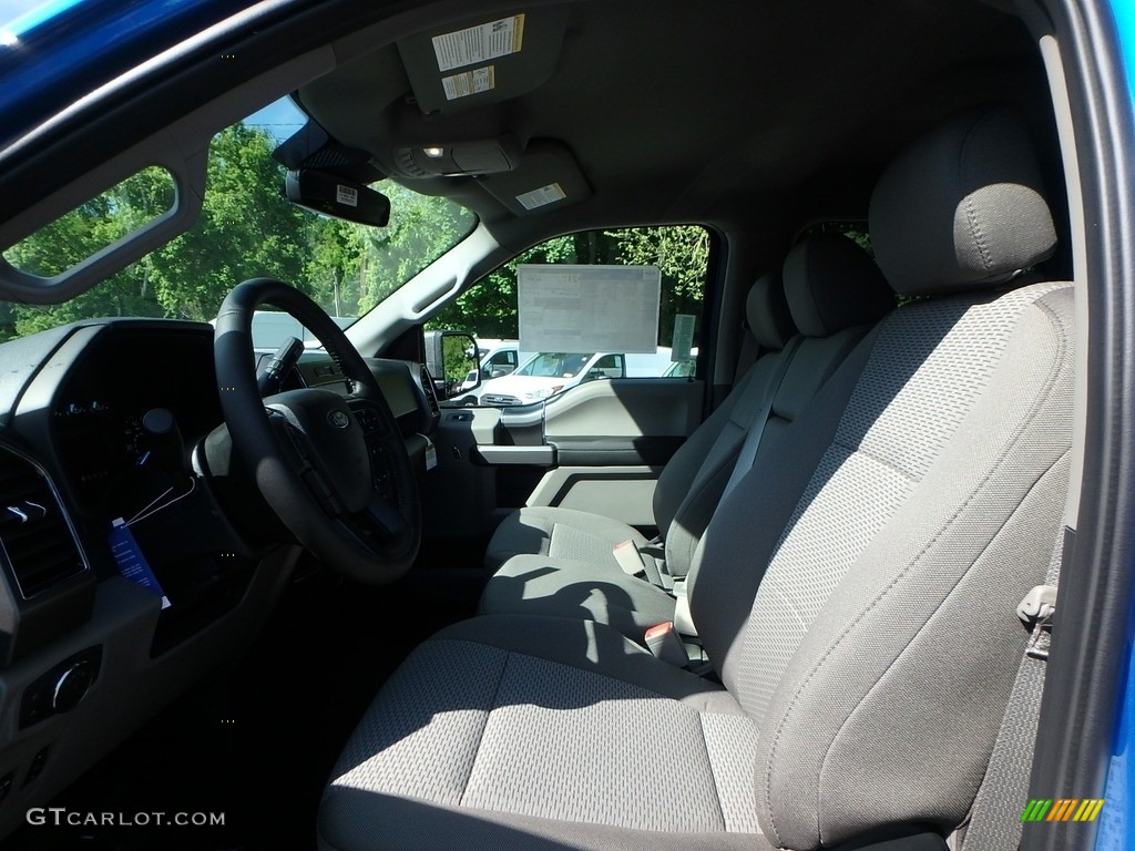 2019 F150 XLT SuperCrew 4x4 - Velocity Blue / Earth Gray photo #10