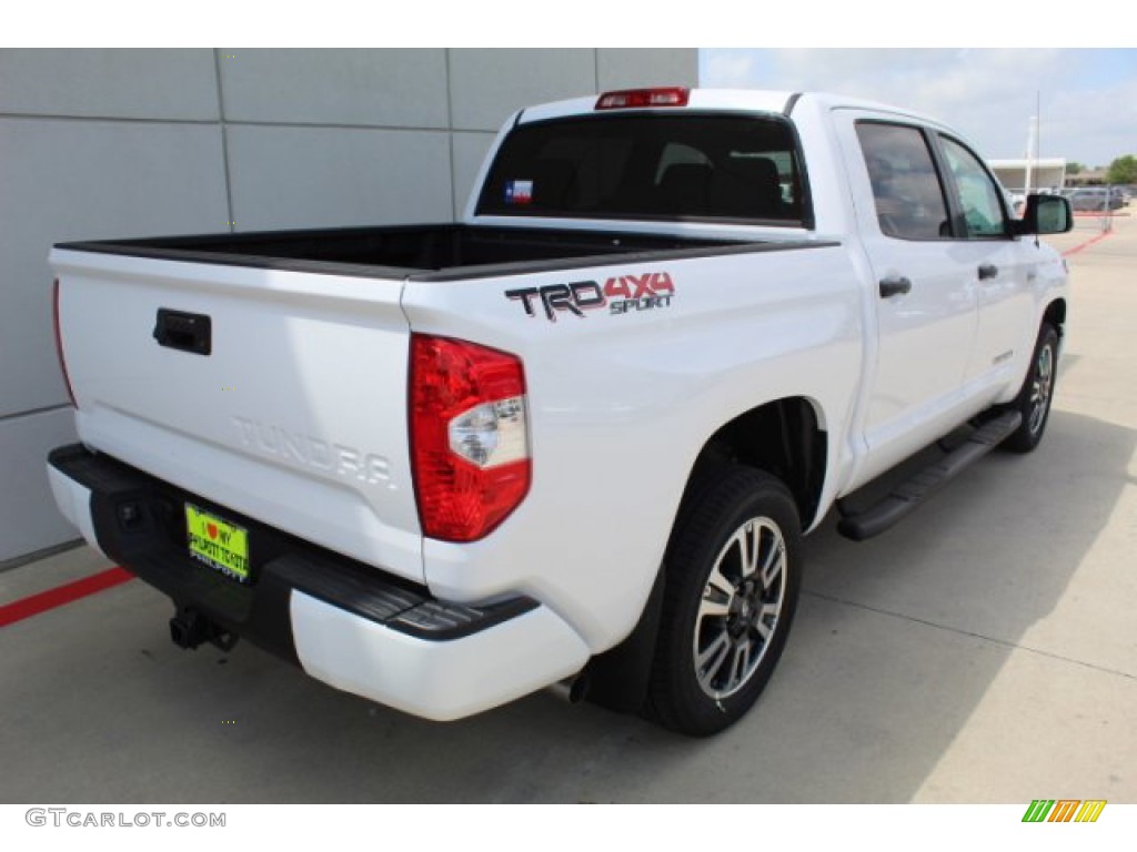 2019 Tundra SR5 CrewMax 4x4 - Super White / Graphite photo #13