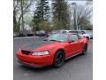 2004 Competition Orange Ford Mustang V6 Coupe #133527463