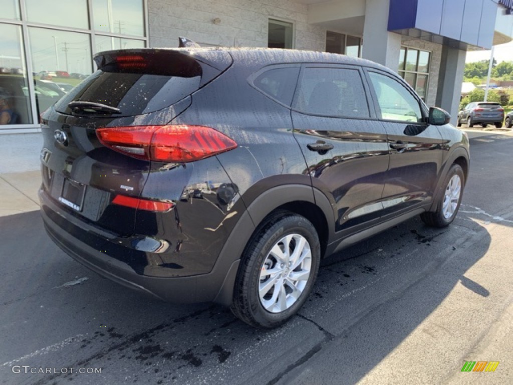 2019 Tucson SE AWD - Black Noir Pearl / Gray photo #4