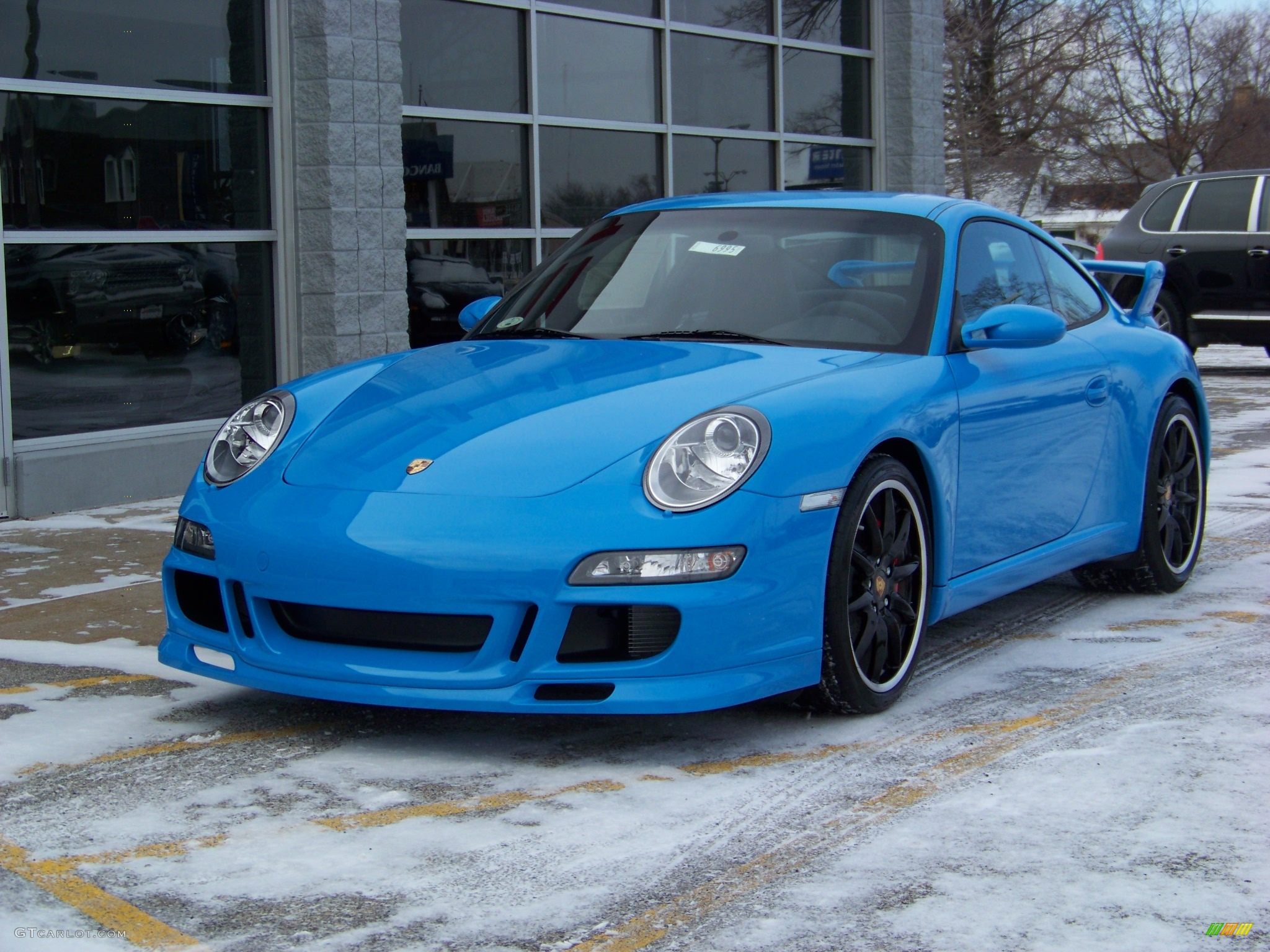 2008 911 Carrera S Coupe - Mexico Blue Paint to Sample / Black photo #1