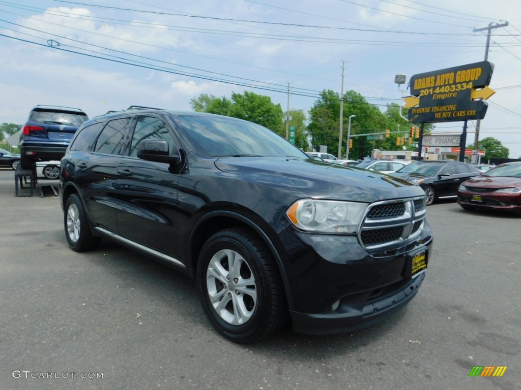 2012 Durango SXT AWD - Mineral Gray Metallic / Black photo #3
