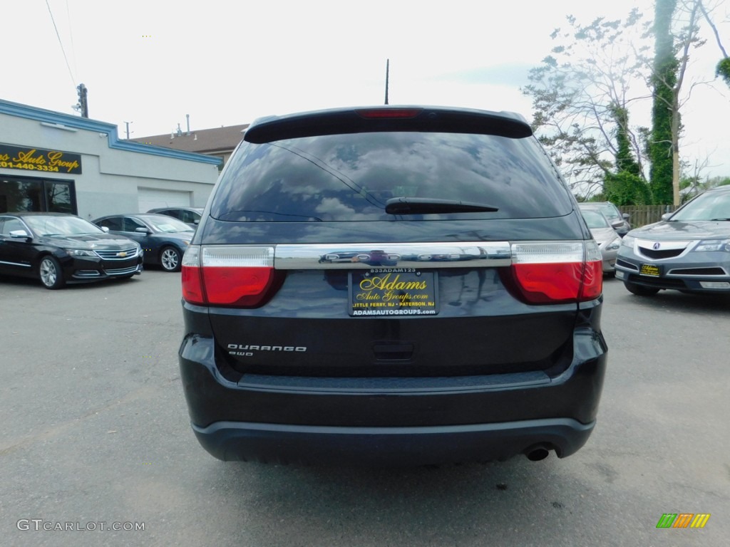 2012 Durango SXT AWD - Mineral Gray Metallic / Black photo #8