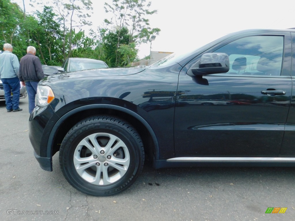 2012 Durango SXT AWD - Mineral Gray Metallic / Black photo #11