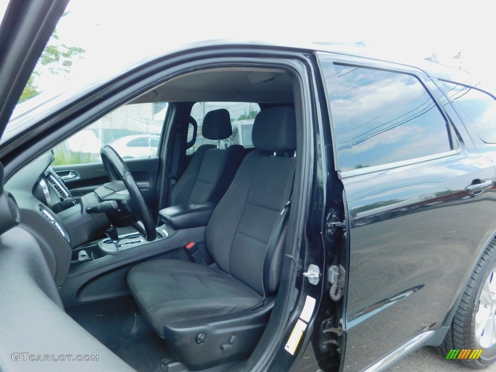 2012 Durango SXT AWD - Mineral Gray Metallic / Black photo #13