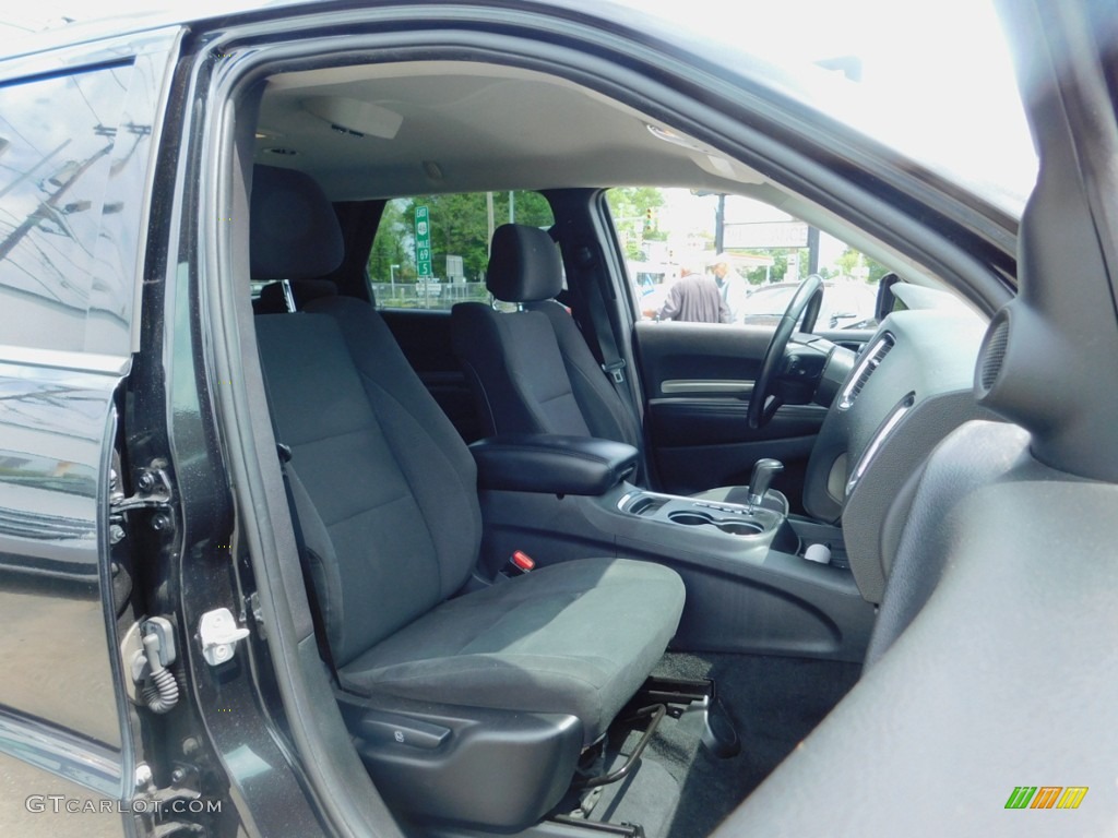 2012 Durango SXT AWD - Mineral Gray Metallic / Black photo #22