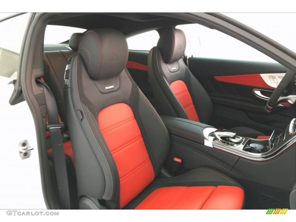 2019 Mercedes-Benz C AMG 63 S Coupe Front Seat Photo #133545406