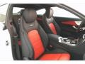 Red Pepper/Black Front Seat Photo for 2019 Mercedes-Benz C #133545406