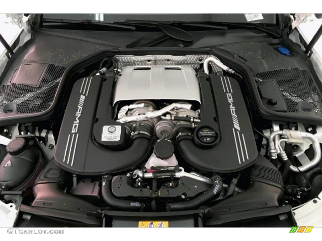 2019 Mercedes-Benz C AMG 63 S Coupe 4.0 Liter biturbo DOHC 32-Valve VVT V8 Engine Photo #133545469