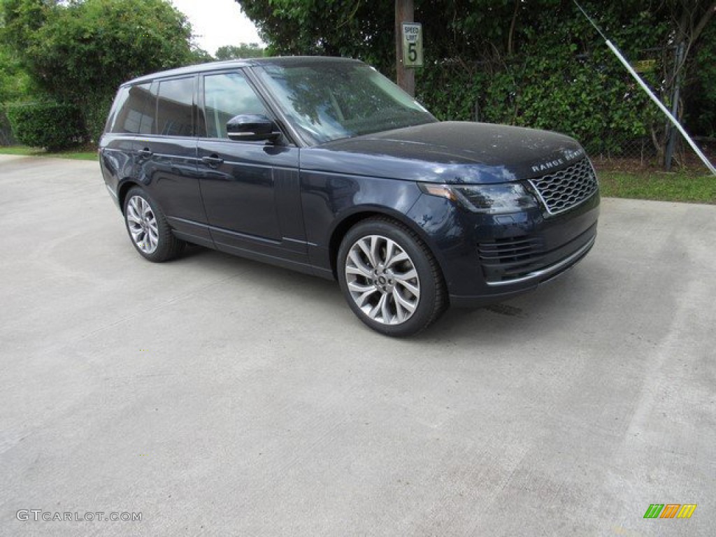 2019 Range Rover HSE - Corris Gray Metallic / Espresso/Almond photo #1