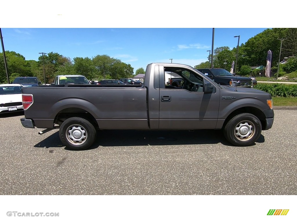 2011 F150 XL Regular Cab - Sterling Grey Metallic / Steel Gray photo #8