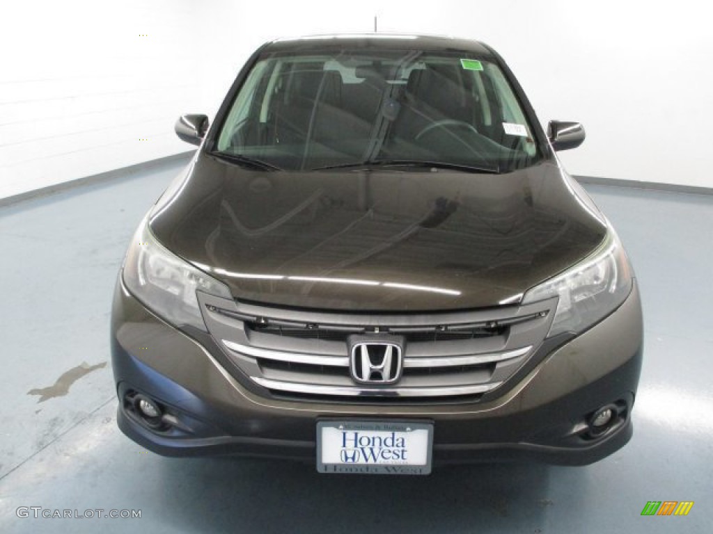 2013 CR-V EX AWD - Crystal Black Pearl / Black photo #2